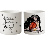 Presso šálka - žena s kávovým zrnom – kniha, káva & ty