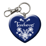 Drevená kľúčenka