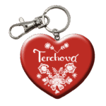 Drevená kľúčenka