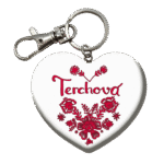 Drevená kľúčenka