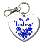 Drevená kľúčenka