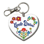 Drevená kľúčenka