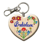 Drevená kľúčenka