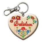 Drevená kľúčenka