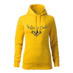 Dámska mikina s kapucňou vzor