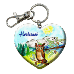 Drevená kľúčenka