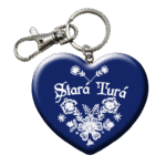 Drevená kľúčenka