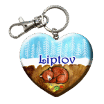 Drevená kľúčenka