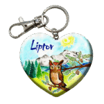 Drevená kľúčenka