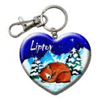 Drevená kľúčenka