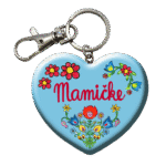 Drevená kľúčenka