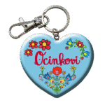 Drevená kľúčenka