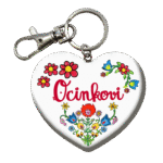 Drevená kľúčenka