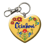 Drevená kľúčenka