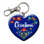 Drevená kľúčenka