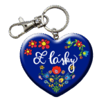 Drevená kľúčenka