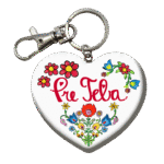 Drevená kľúčenka