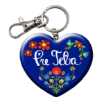 Drevená kľúčenka