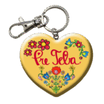 Drevená kľúčenka