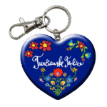 Drevená kľúčenka