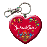 Drevená kľúčenka