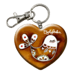 Drevená kľúčenka