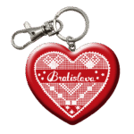 Drevená kľúčenka