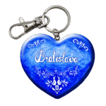 Drevená kľúčenka