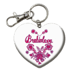 Drevená kľúčenka