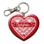 Drevená kľúčenka