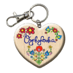 Drevená kľúčenka