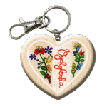 Drevená kľúčenka