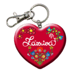 Drevená kľúčenka