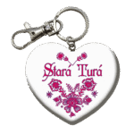 Drevená kľúčenka