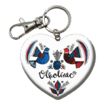 Drevená kľúčenka