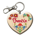 Drevená kľúčenka