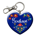 Drevená kľúčenka