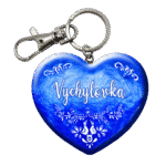 Drevená kľúčenka