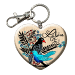 Drevená kľúčenka