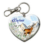 Drevená kľúčenka