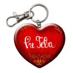 Drevená kľúčenka