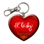 Drevená kľúčenka