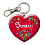 Drevená kľúčenka