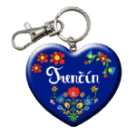 Drevená kľúčenka