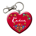 Drevená kľúčenka