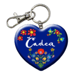 Drevená kľúčenka