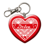 Drevená kľúčenka