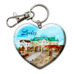 Drevená kľúčenka