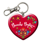 Drevená kľúčenka