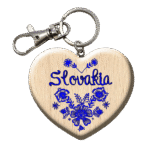 Drevená kľúčenka